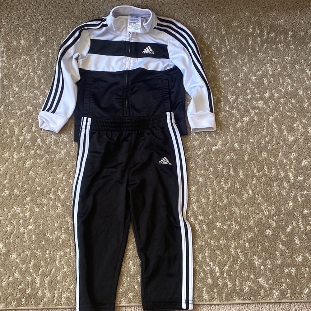 Adidas Jogger Sweatsuit- Toddler- Size 24m